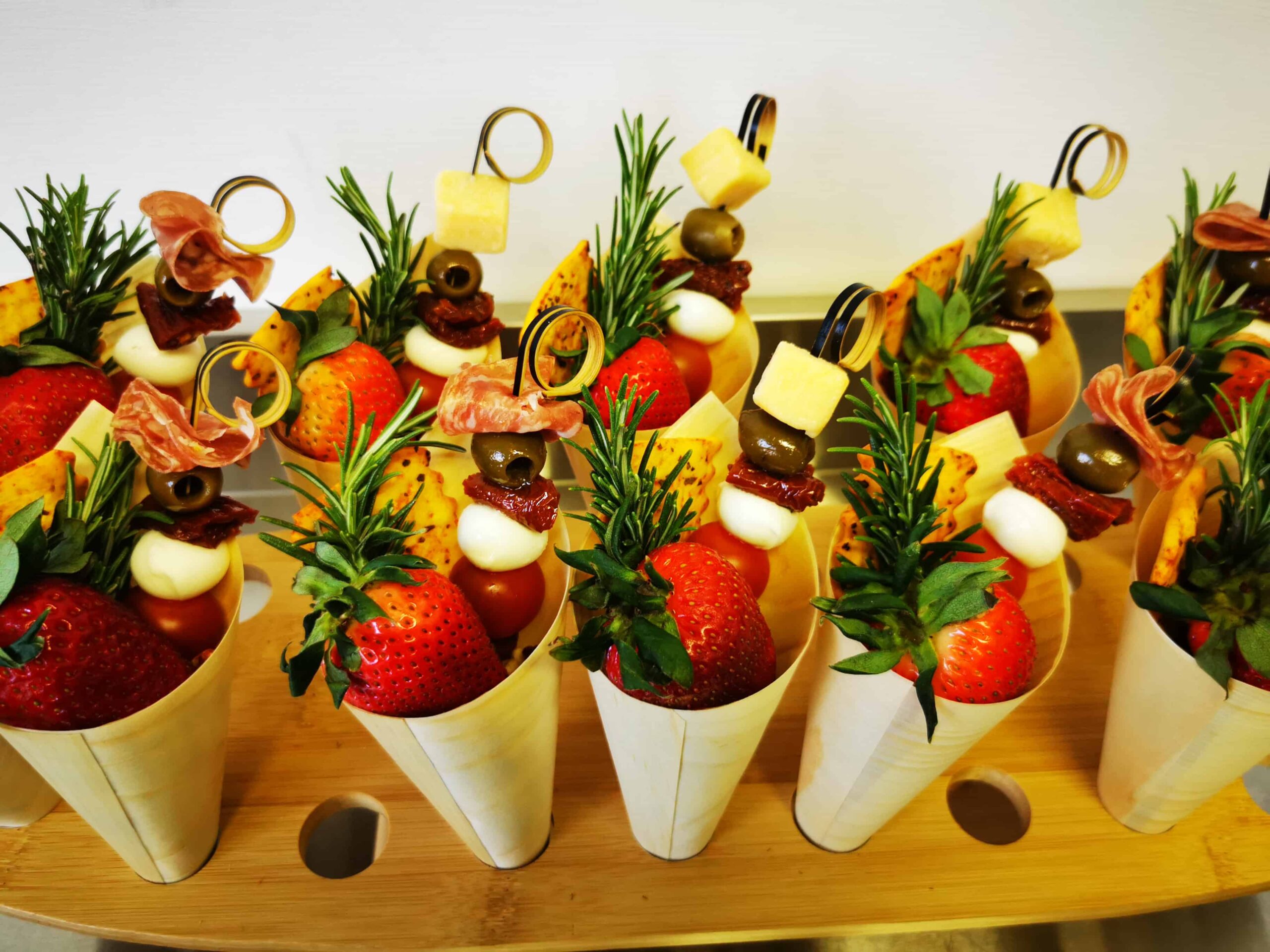 Grazing table klaar voor de gasten