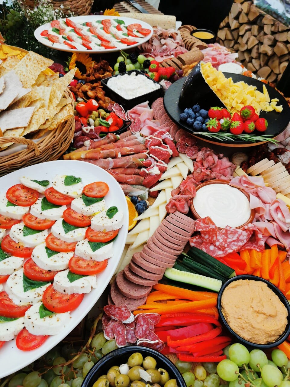Hapjes op een grazing table