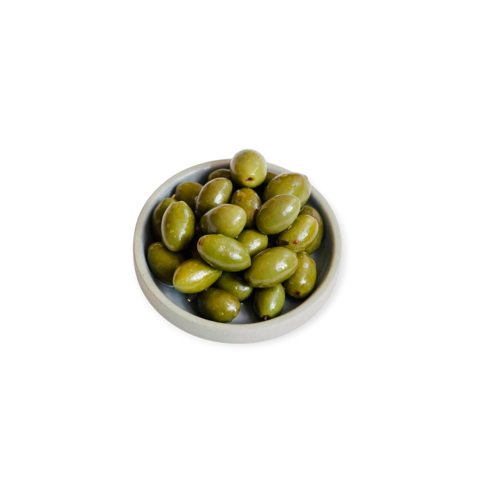 Groene olijven zonder pit