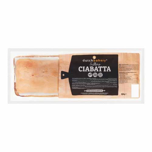 Ciabatta voorgebakken (250 gram) - Heerlijk met de kruidenbotermix en altijd goed