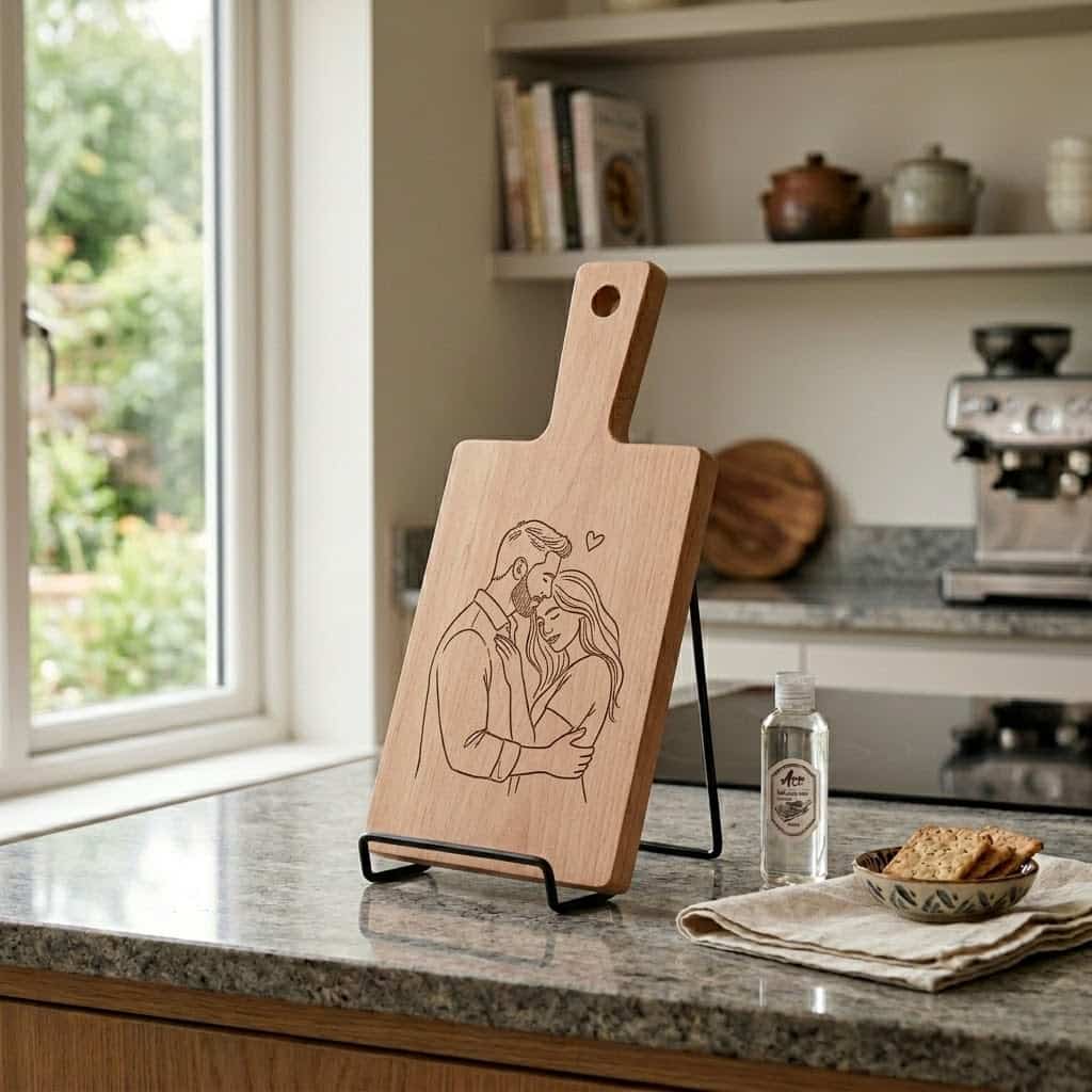 Borrelplank standaard 10cm - zwart - metaal